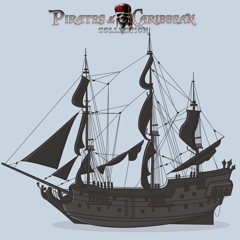 

New Black Pearl Caribbean Pirates Ship Queen Anne's Revenge Pirates Ideas Model Building Block Brick Kid Gift