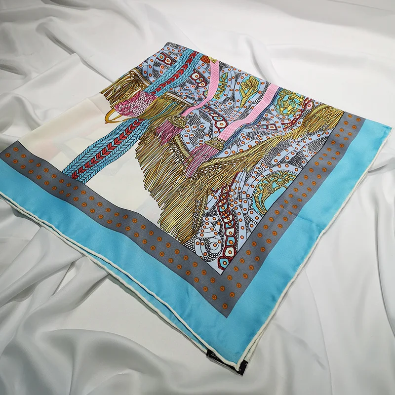 

Mulberry Scarf SUNSCREEN silk scarves shawls wraps decorative for heair bags bufanda seda mujer cabello bolsa echarpe ete soie