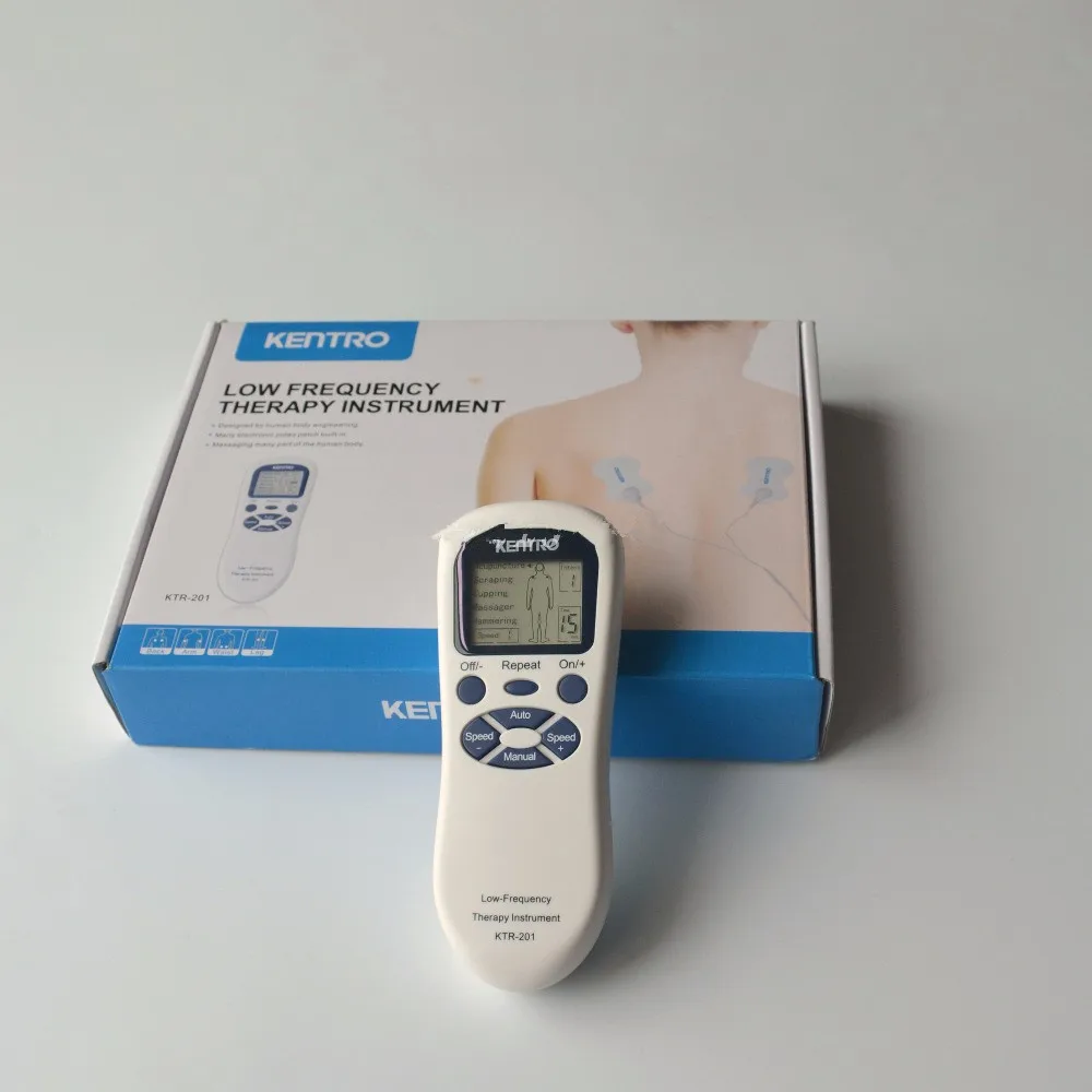 Единичное значение TENS блок электронный Низкочастотный цифровой массажер