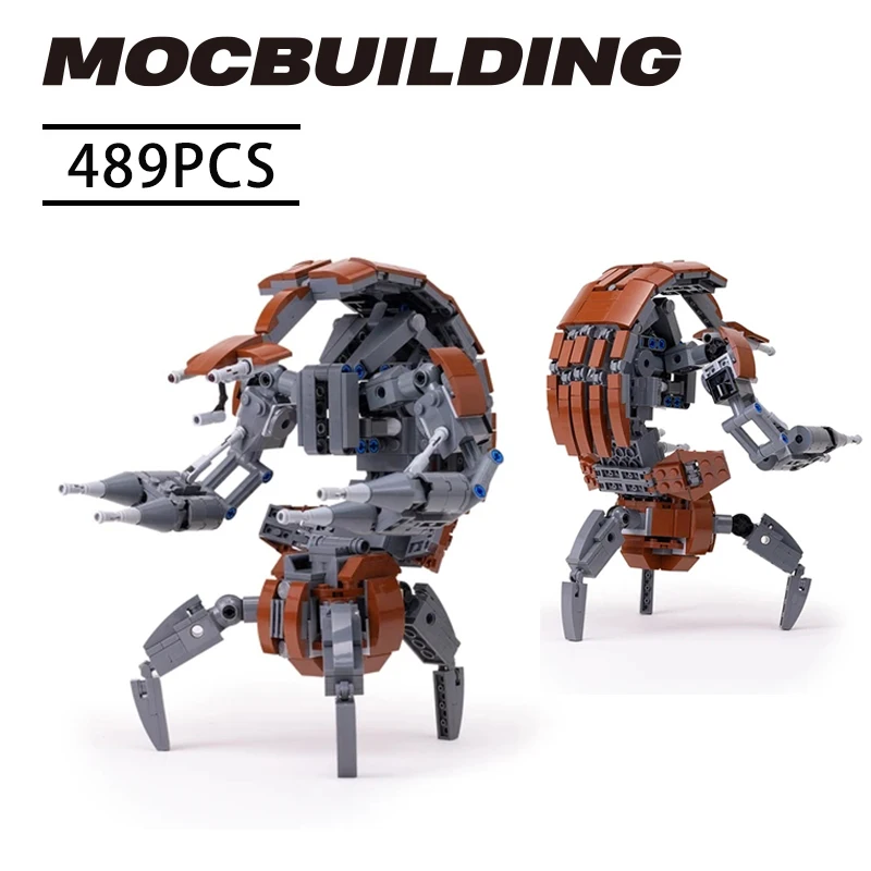 

Star Movie Creator expert MOC Blocks Destroyer robot Droideka Space Wars Ultimate Collector Series Building Blocks Kit Model toy
