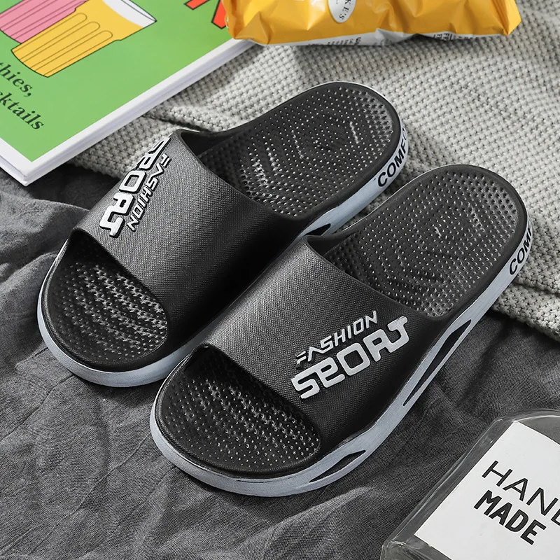 

New Slipper Men Summer Soft Slipper Family Indoor Leisure Bathroom Shower Lovers Slipper