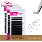 3 футляранабор по заводской цене, легкие накладные ресницы для наращивания, C D Curl, натуральные цветущие ресницы для наращивания