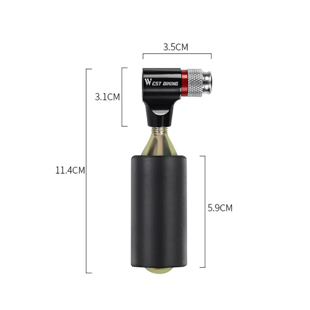 Лучшее качество CO2 насос для Велосипедный Шредер Presta адаптер велосипедный