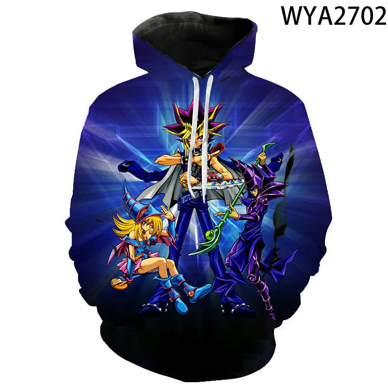 

2020 New Hoodies Yu Gi Oh Men Women Children Sweatshirts 3D Printed Boy Girl Kids Streetwear Fashion Pullover Casual Coat