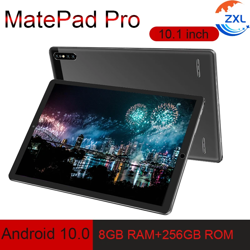 

Global Version MatePad Pro Tablet 10.1 Inch 8GB RAM 256GB ROM Android 10.0 Tablets 4G Network 10 Core Tablete PC Phone Tablette