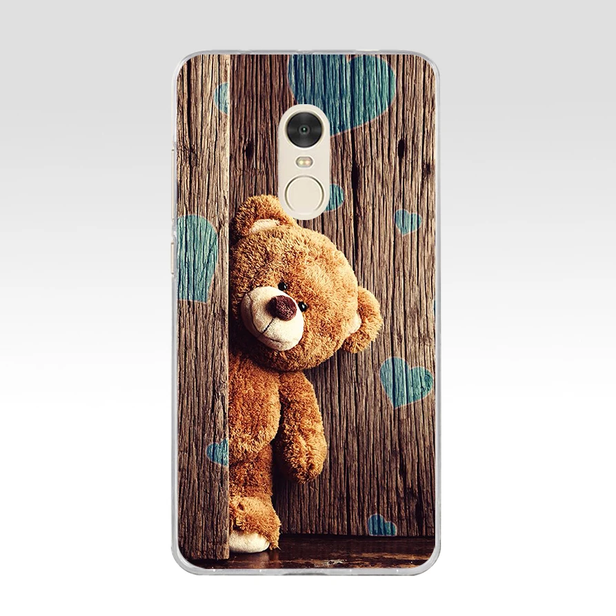 Мягкий чехол для Xiaomi Redmi note 4 силиконовый телефона бампер задняя крышка