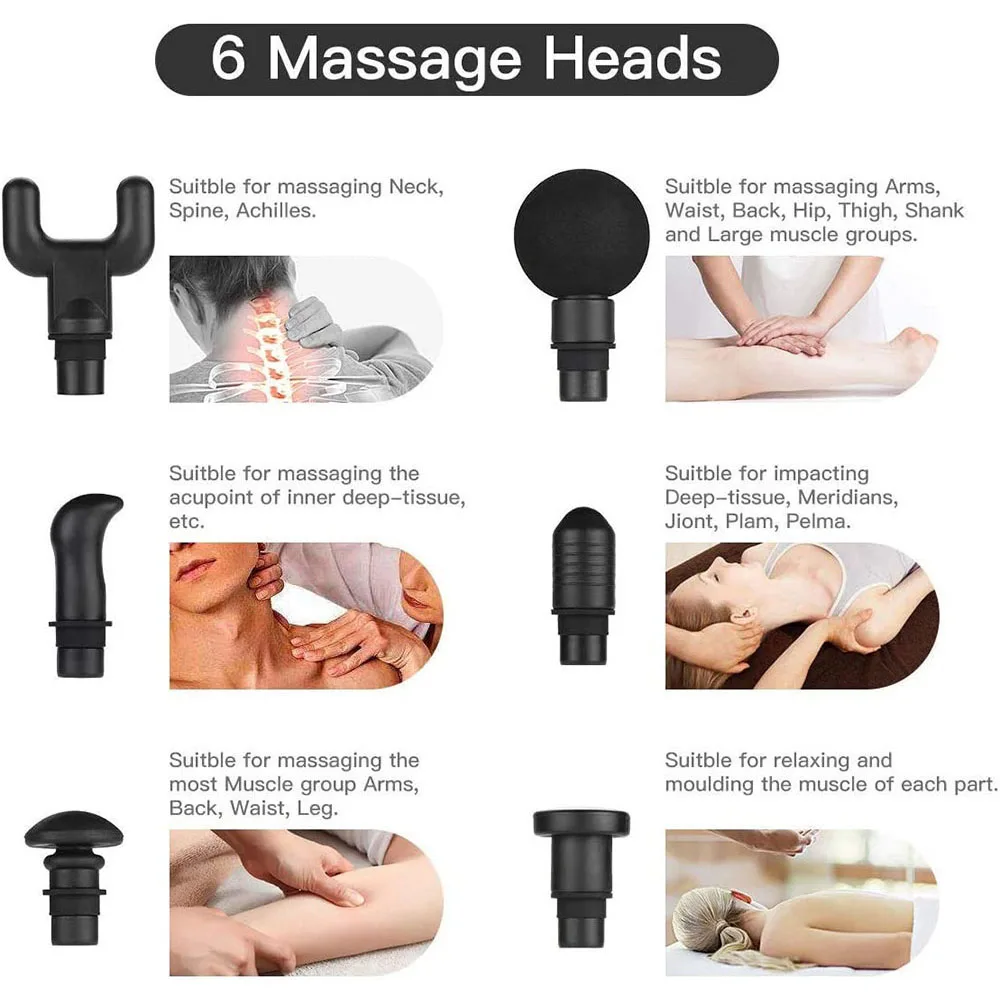 Новейший массажный пистолет для расслабления мышц ручной массажер облегчения