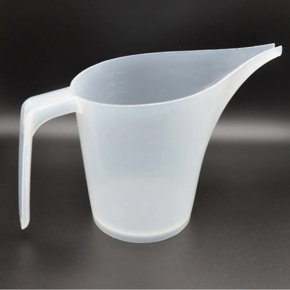 

Long Mouth Plastic Measuring Cup With Scale Measuring Jug Kitchen Bakeware Laboratory Baking Measuring Cup Flow Cup