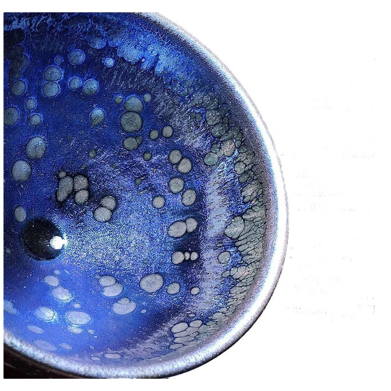 JZ0113 2 восточные чайные чаши Tenmoku чашки для периода ручная работа великолепные