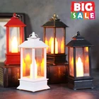 Светодиодный лампа-фонарик в виде тыквы, призрака, для Хэллоуина, страшный подвесной светильник сделай сам, украшения для Хэллоуина, реквизит для ужасов, детские игрушки