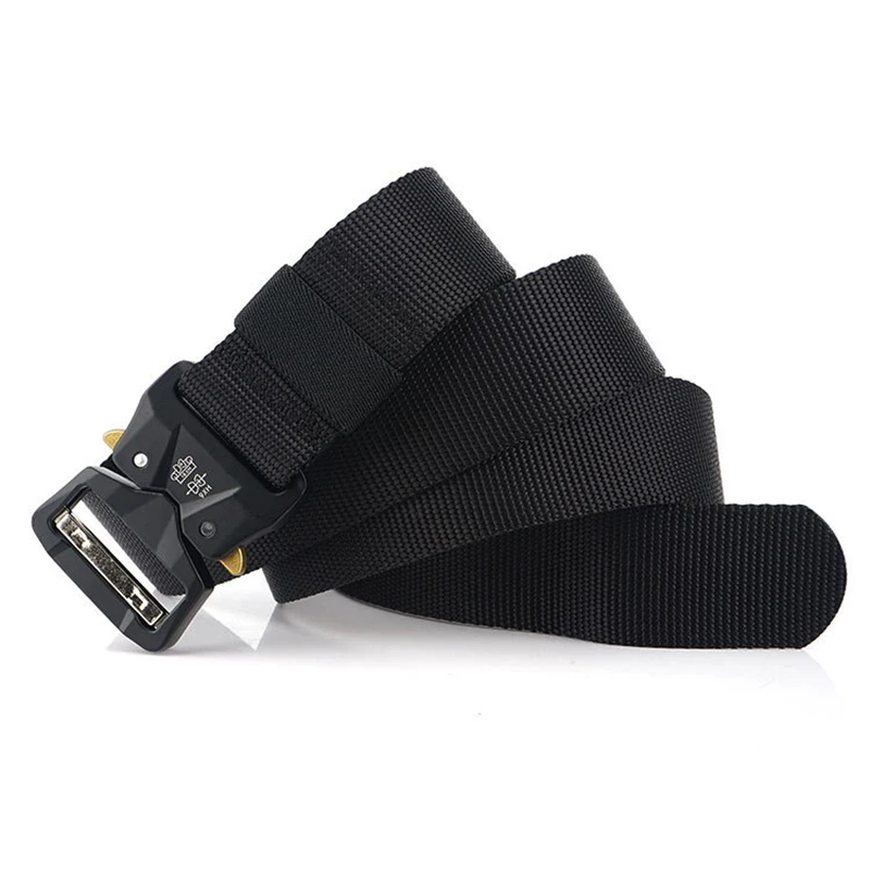 Ремень HSSEE мужской тактический мягкий пояс из натурального нейлона с