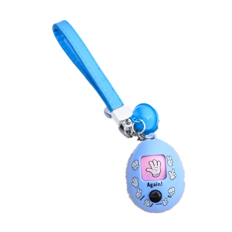 Мультяшная игрушка догадка Яйцо Брелок камень ножницы ткань гача ярмарка