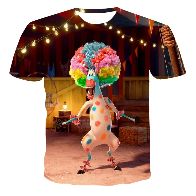

Summer New Men And Women 3D Printing Cute Cartoon Anime Loose T-Shirt O-Neck Oversized T-Shirt Casual Fashion T-Shirt XXS-6XL
