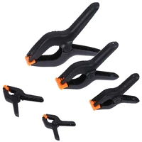 woodworking spring clip toggle clamps 2 3 inch diy tools plastic nylon photo studio background clamp heavy new