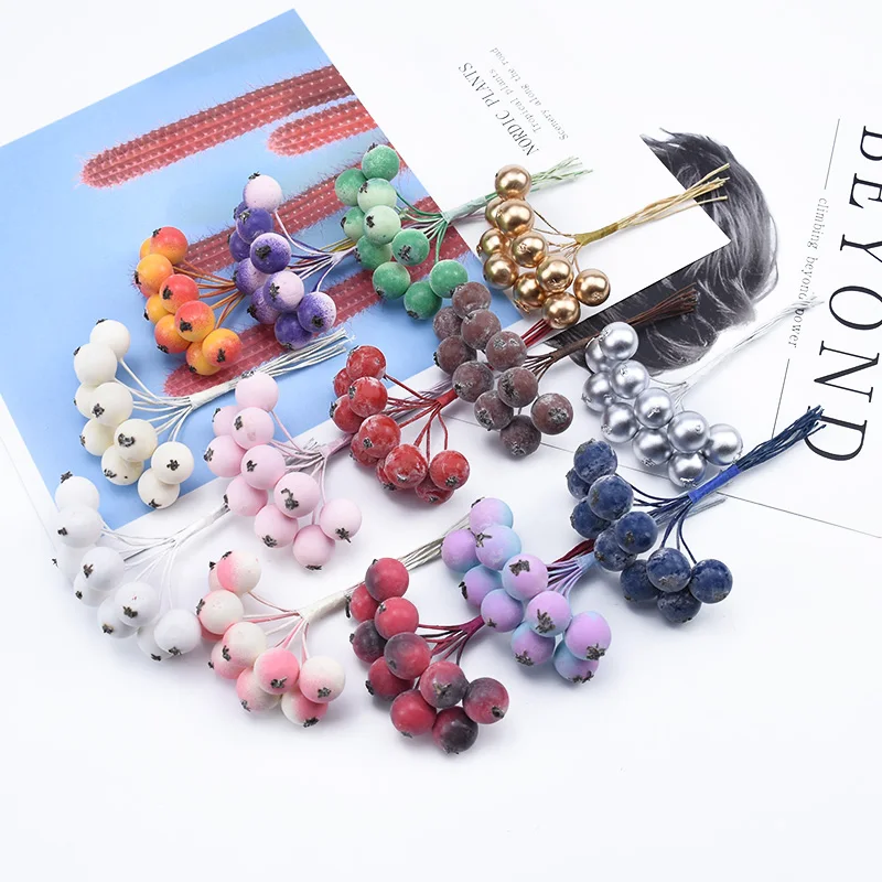 Искусственные растения рождественские декоративные цветы венки сделай сам