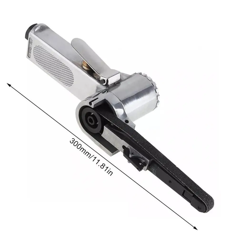 Промышленный пневматический ленточный станок 10 мм шлифовальный ленточная