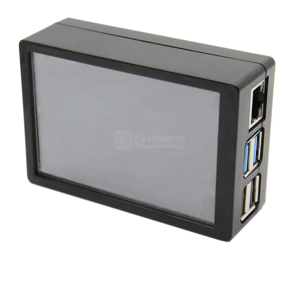 Raspberry Pi 4 Модель B 3 5 дюйма 480x320 TFT сенсорный экран с ABS чехол ЖК-дисплей Max 50fps |