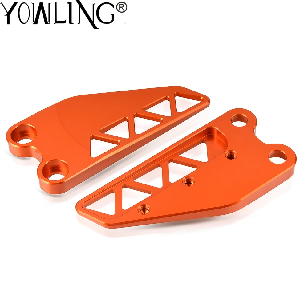250 Motorcycle Accessories Rear set Heel Plates Cover Guard Protector FootPeg Footrest FOR 2017 2018 2019 | Автомобили и