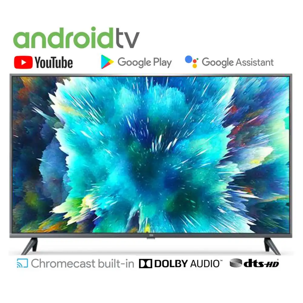 Фото Xiaomi Mi TV 4S международная версия 43 дюймовый 2Гб RAM 8Гб ROM DTS HD Wi Fi Android 9 0 4K UHD Smart