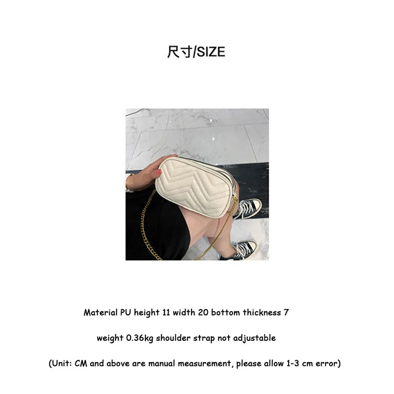 

Women Shoulder Bag 2021 Luxury Handbags Women Bags Designer Version Luxury Wild Girls Small Square Messenger Bag Bolsa Feminina