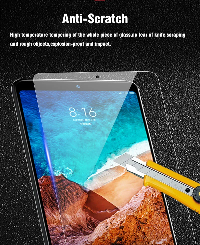 9H закаленное стекло для Xiaomi Mi Pad Mipad 4 3 Mipad4 Plus 10 1 дюймов 8 0 протектор экрана