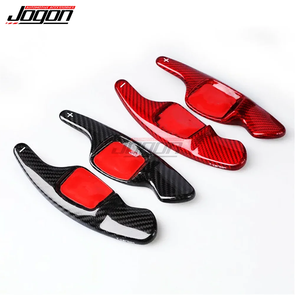 

Для Volkswagen Tiguan, MK2, для VW Golf 7, Golf 8, MK7, MK8 T, Cross, Passat B8, рычаг переключения передач на руль из углеродного волокна, рычаг переключения передач