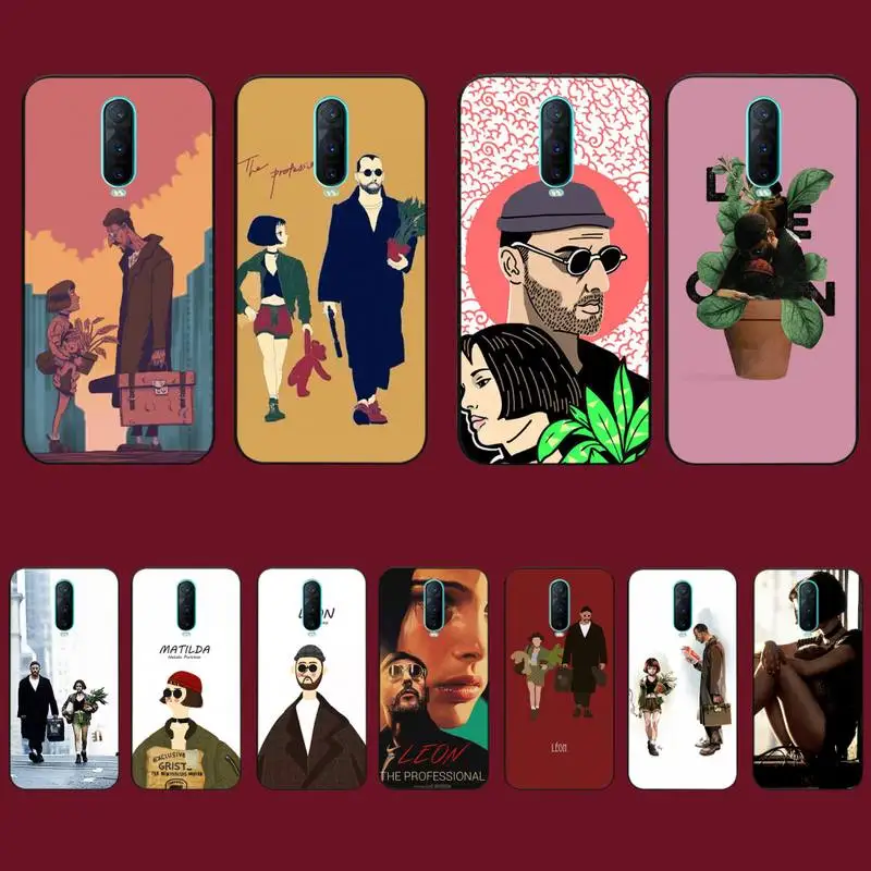 

Yinuoda Killer Leon Phone Case for Vivo Y91C Y11 17 19 17 67 81 Oppo A9 2020 Realme c3