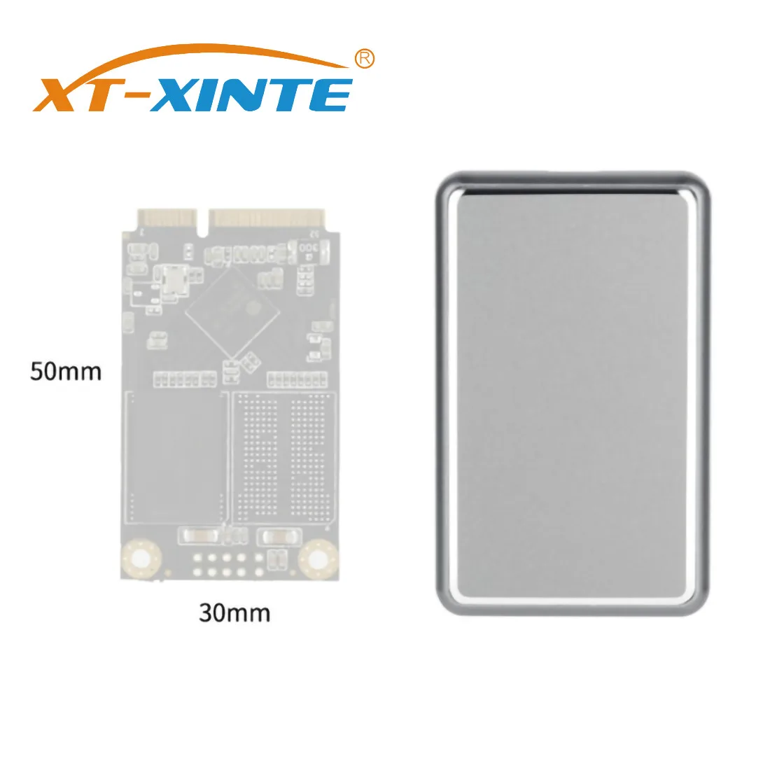 Мини mSATA Тип-C SSD корпус M.2 М-ключ USB3.1 10 Гбит/с Скорость USB C жесткий диск чехол Поддержка 1 ТБ для Windows/Linux/Mac