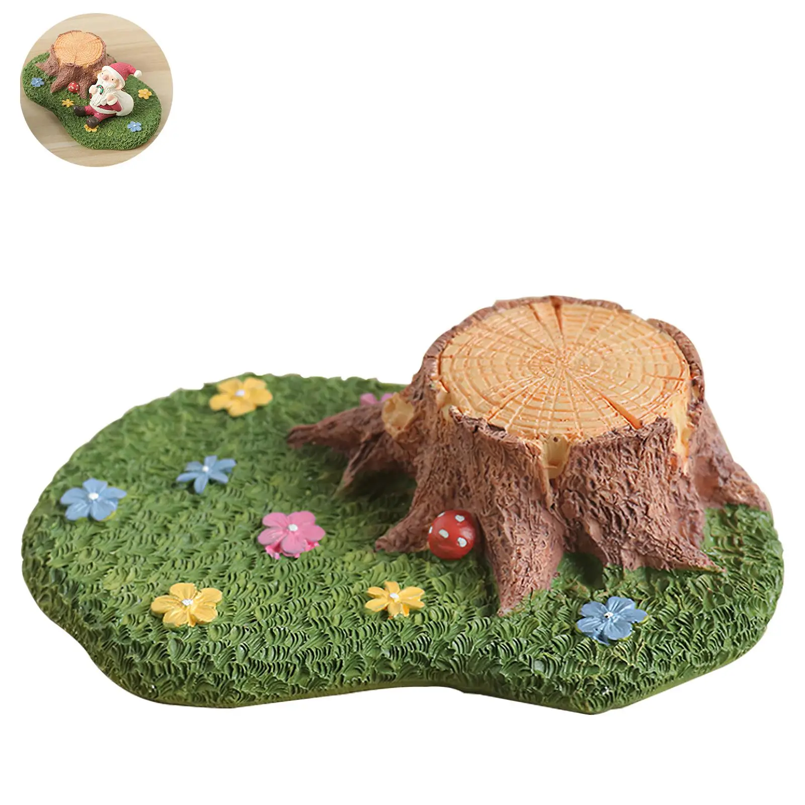 Миниатюрное искусственное украшение водонепроницаемое полимерное для сада