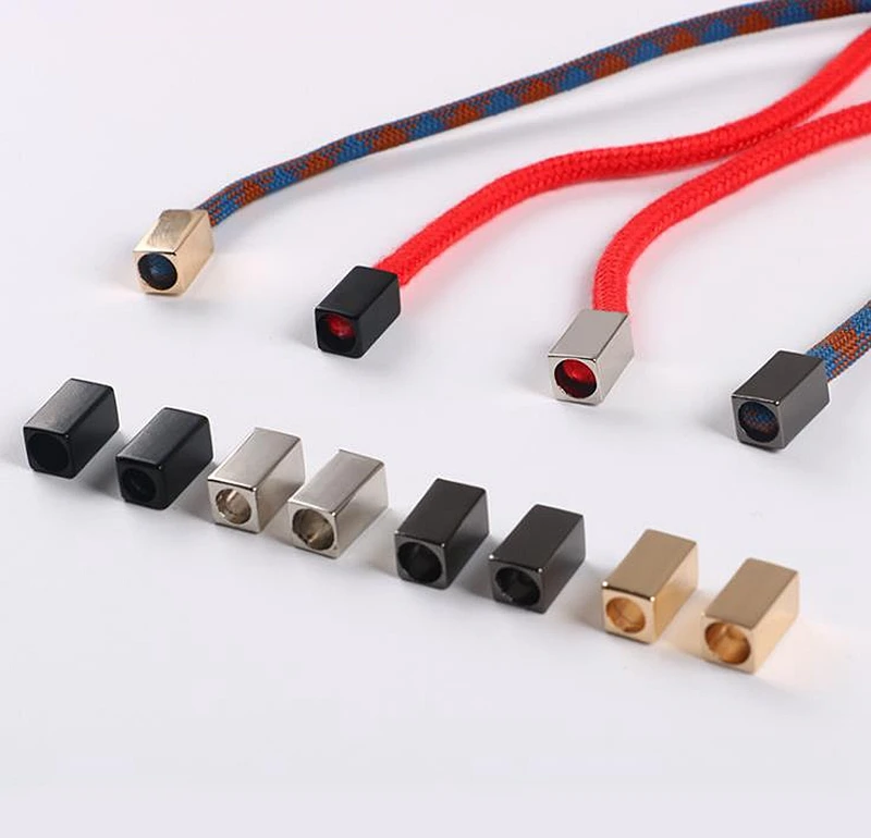 Прямоугольные заглушки для шнура из сплава заглушка крышки зажим тумблера