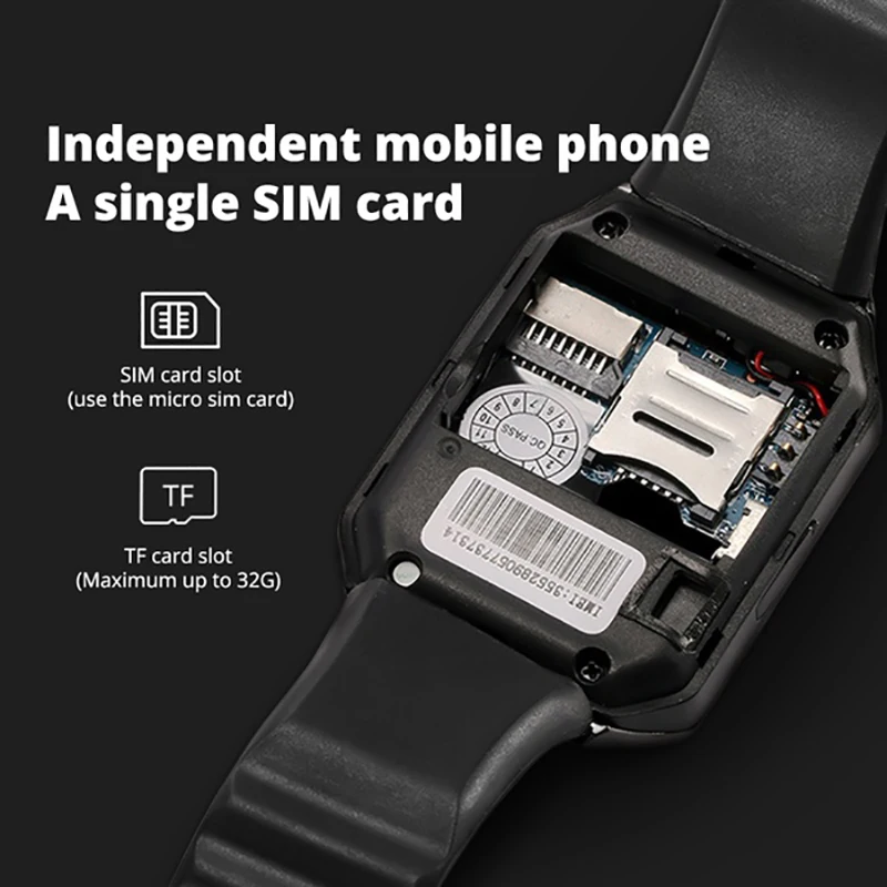Мужские часы Bluetooth Смарт DZ09 телефон с камерой Sim TF карта Android телефонный звонок