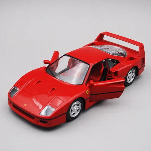 

Bburago 1/24 1:24 Масштаб Ferrari F40 гоночный спортивный автомобиль литая под давлением модель из сплава Коллекционная модель для мальчиков детская иг...