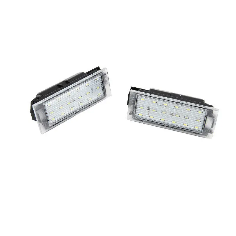 

2pcs License Plate Light LED 453 No Error For Smart Fortwo Forfour 18 LEDs Brand New