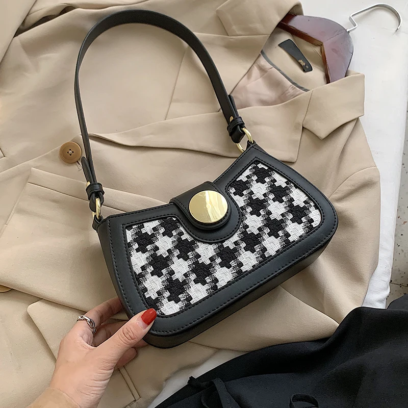 

New Woman Shoulder Bag Fashionable Simple Chain Messenger Bag High Quality Luxury Designer Handbag 2021 New Female Underarm Bag