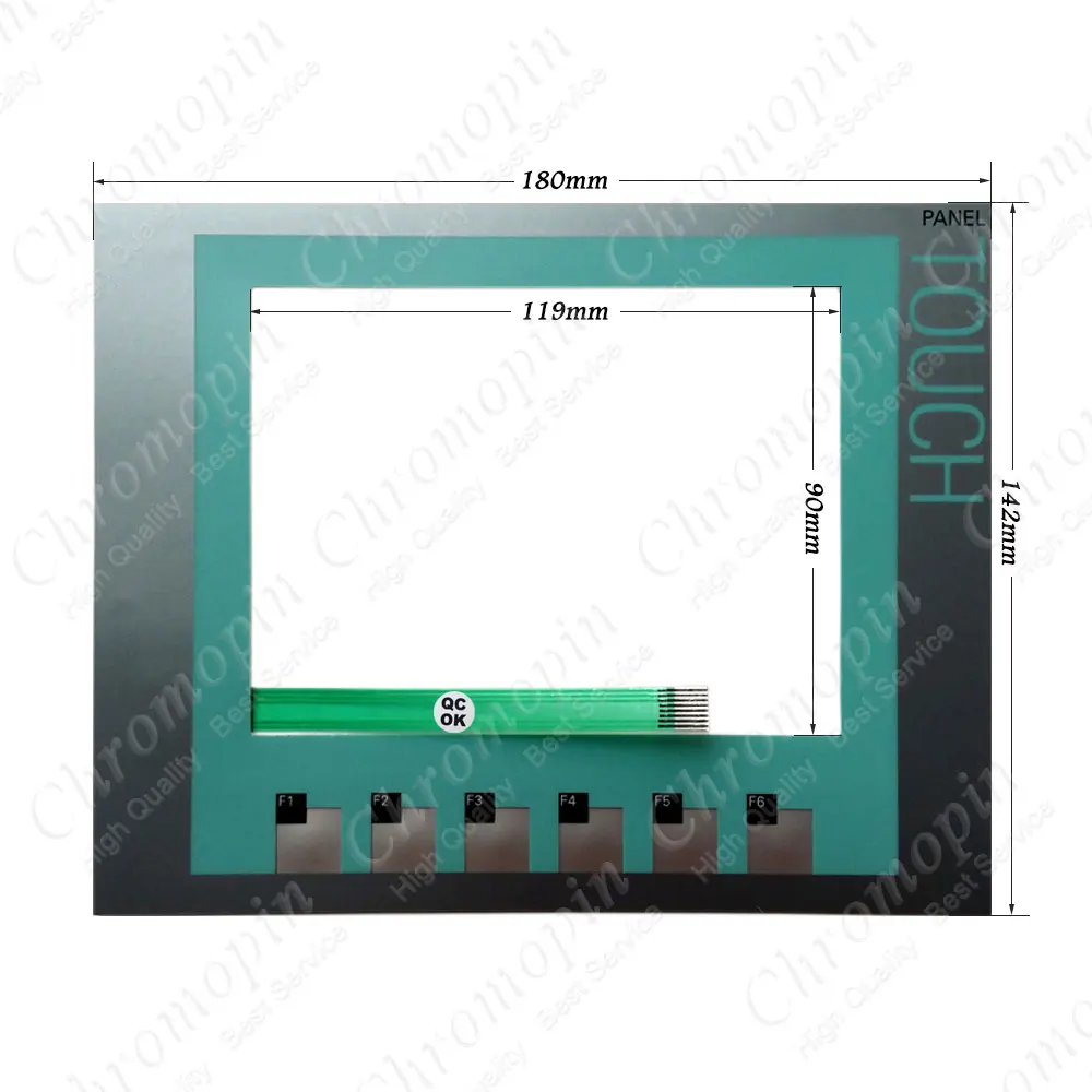 Touch Screen for 6AG1647-0AD11-2AX0 6AG1 647-0AD11-2AX0 6AV6647-5AC00-0QE0 6AV6 647-5AC00-0QE0 KTP600 with Membrane Switch | Компьютеры и