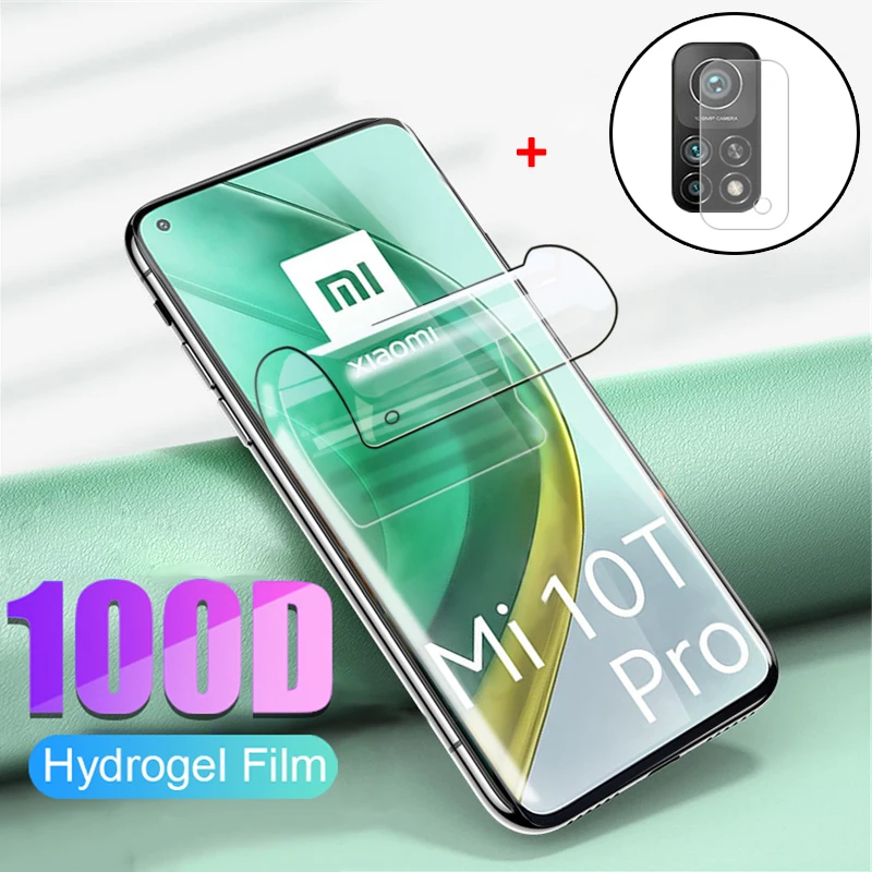гидрогелевая пленка+защита камеры для mi10t pro xiaomi note 10lite защитная пленка mi 10 t lite note10