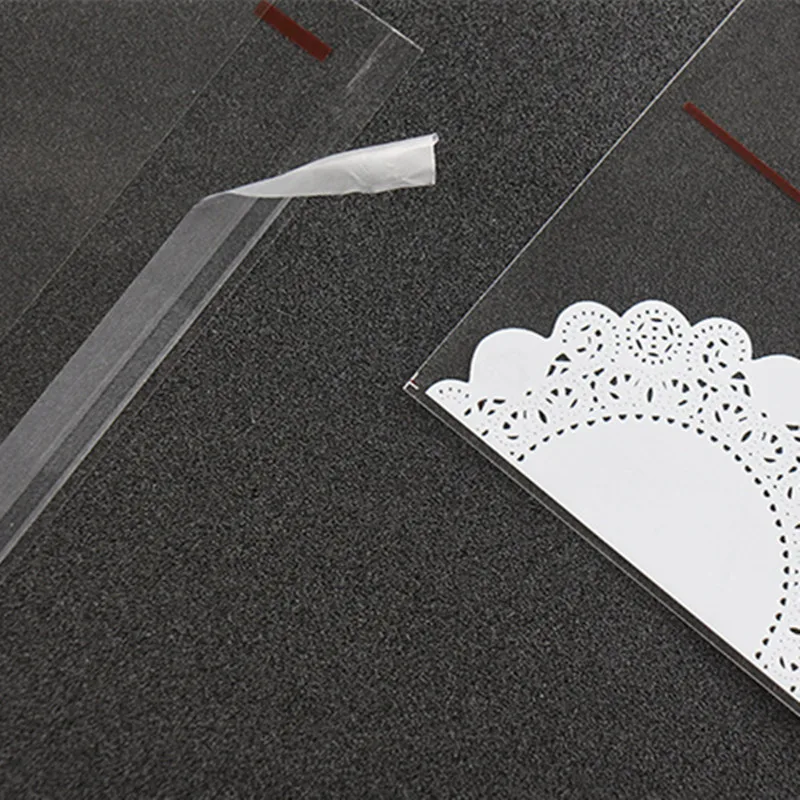 100 шт. кружевные самоклеящиеся пакеты для печенья | Дом и сад