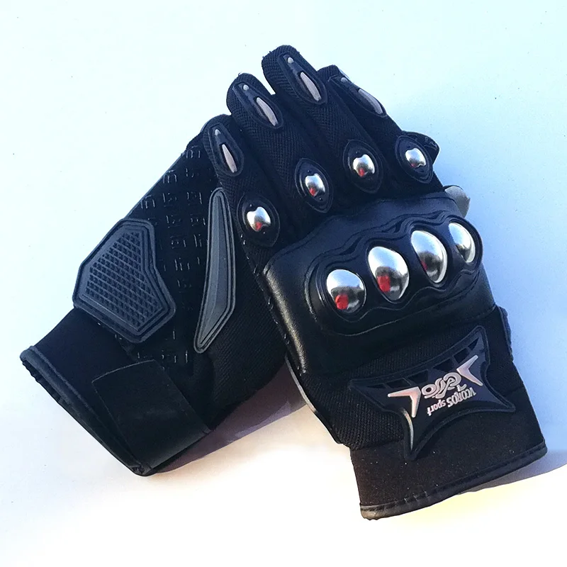 Full finger motorcycle gloves for GP pro racing guantes de moto verano steel protective shell atv dirtbike motocross | Автомобили и