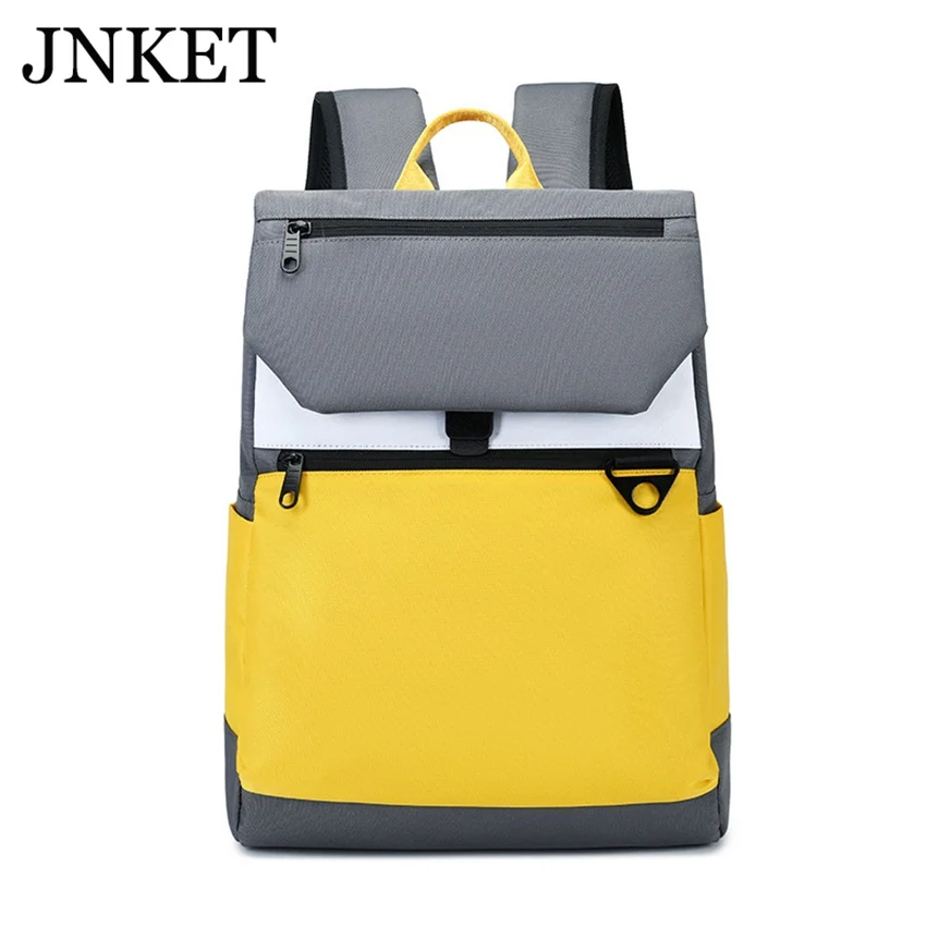 JNKET новые модные корейские водонепроницаемые школьные сумки сумка спортивный рюкзак большой емкости Компьютерная сумка