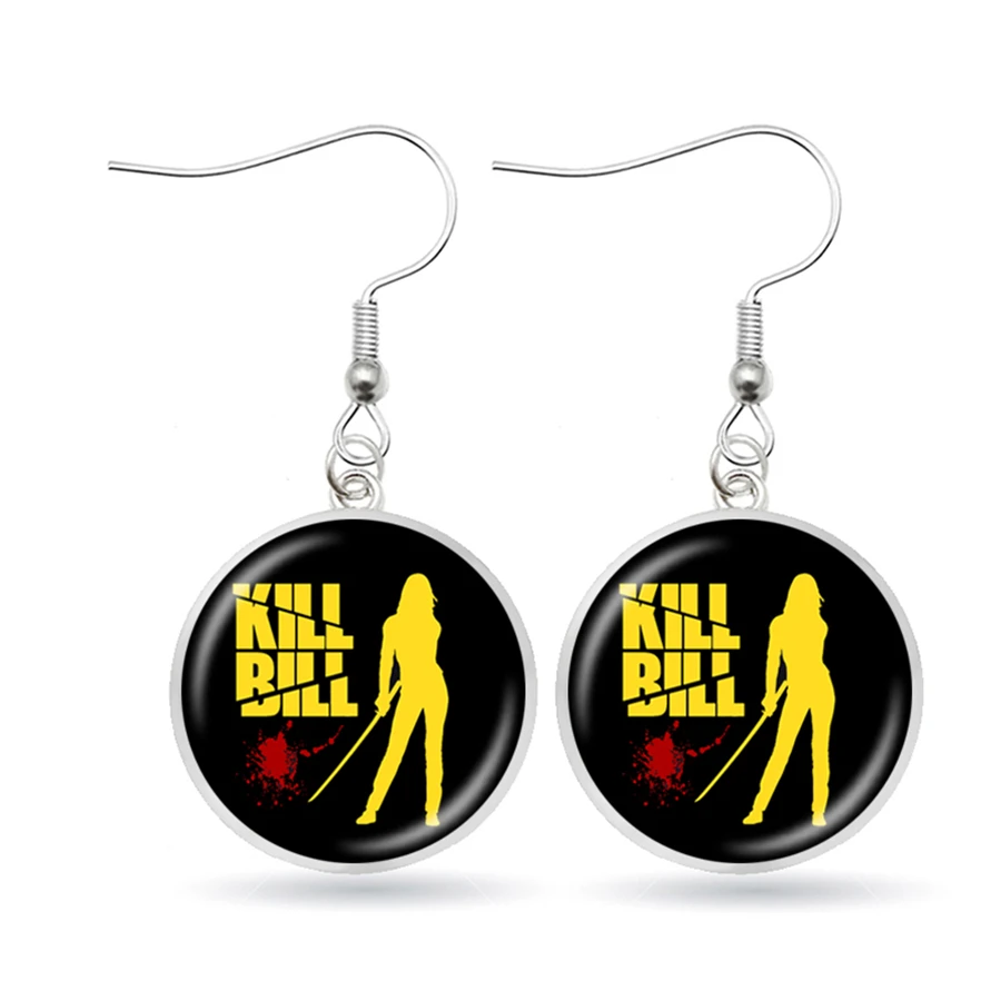 Модные серьги-игрушка Pussy Wagon из фильма Kill Bill висячие серьги аксессуары для букв