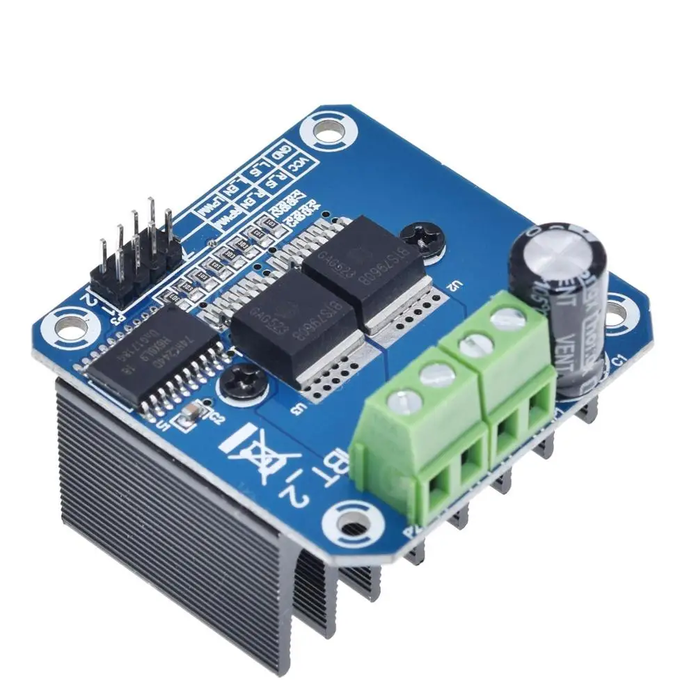 TZT двойной BTS7960 43A H bridge модуль драйвера двигателя высокой мощности/diy смарт