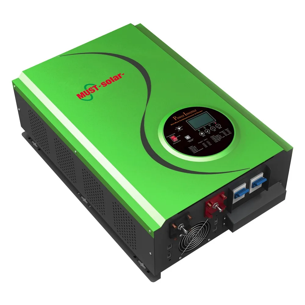 

Must Pure Sine wave converters Inverter solar 4kw 5kw 10kw Hybrid MPPT Solar Inverter from China