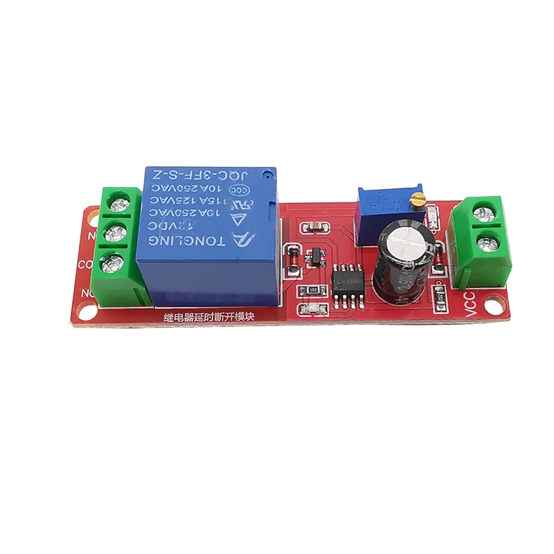 NE555 DC 12V реле задержки таймера Shield Module Time Switch регулируемое отключение экран 0 ~ 10S |