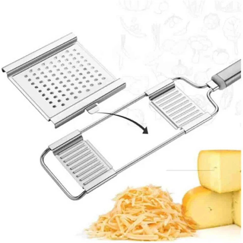 

Multi-purpose Slicer Cuts Stainless Steel Grater Peeler Set Cheese Grater Cabbage Shredder Kitchen Tool For Kitchen