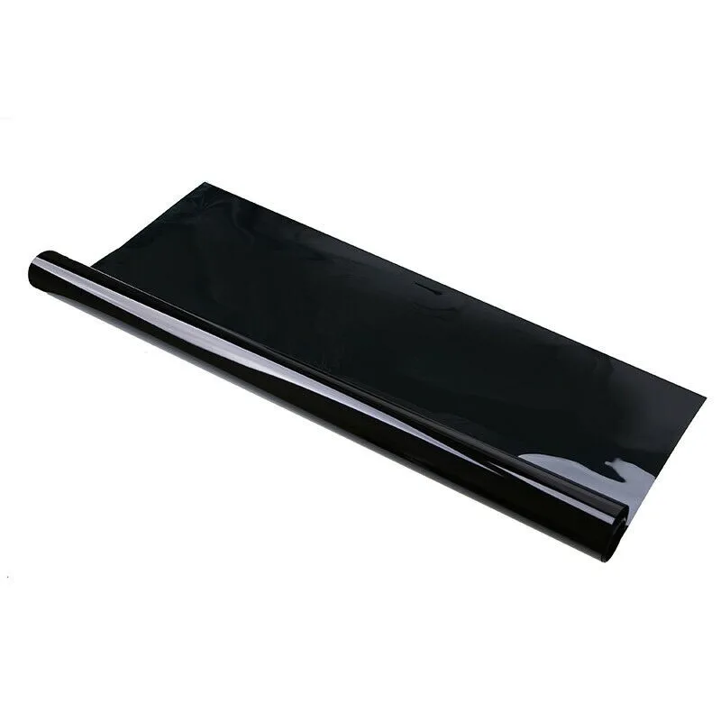 

20 In X 10 Feet Window Tint 50X300cm Auto Black FILM Office UV Blocker