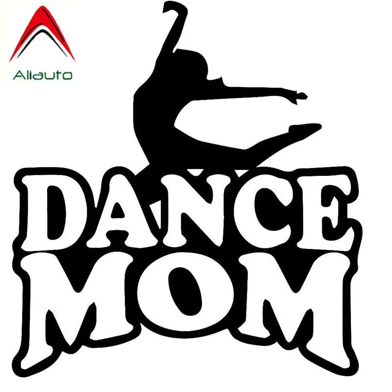 Забавные автомобильные наклейки Aliauto танцующая мама индивидуальная