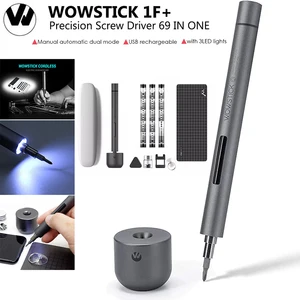 Портативная электрическая отвертка Wowstick, беспроводной Перезаряжаемый Набор отверток со светодиодной подсветкой