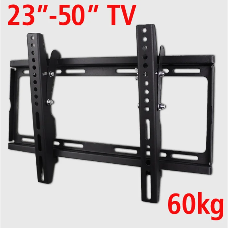 D-MOUNT PTB-605XH 2"-50" 4" универсальное настенное крепление для телевизора с минимальным заказываемым количеством кронштейн наклон вниз 15 ЖК-монитор держатель Поддержка vesa 400x300 60 кг