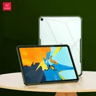 Чехол для планшета iPad Pro 12,9 дюйма 2020 XUNDD, роскошные противоударные подушки безопасности, прозрачный защитный чехол на заднюю панель для магнитных средств, чехол на 2021