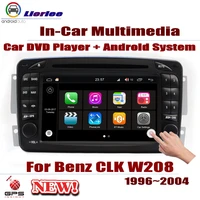 car android player dvd gps navigation system for mercedes benz clk class w208 1996 2004 radio stereo integrated multimedia